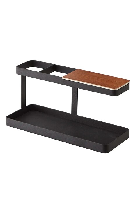 Yamazaki organizer biurkowy Tower kolor czarny