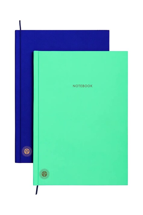 Σημειωματάριο Octaevo Notebook Planner χρώμα: μπλε, 0