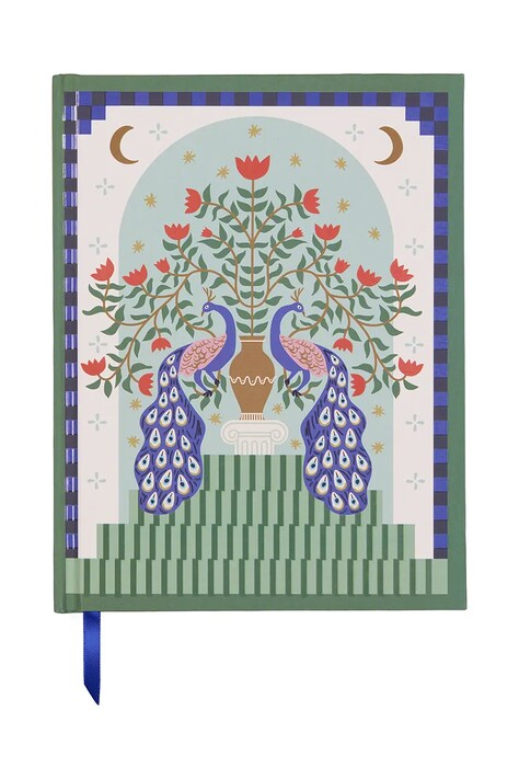 Σημειωματάριο Designworks Ink A Dopo Peacock χρώμα: πολύχρωμο