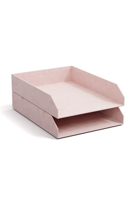 Органайзер для документов Bigso Box of Sweden 2 шт цвет розовый