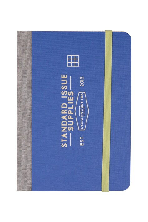 Designworks Ink notatnik Standard Issue Pocket Journal kolor niebieski
