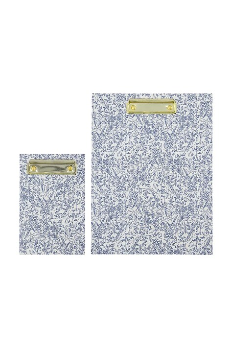 House Doctor podkładka do pisania HDClip 24 x 32 cm 2-pack kolor niebieski