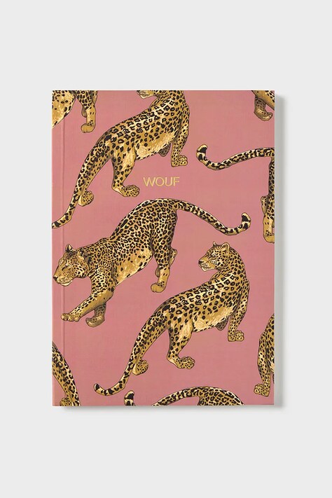 WOUF notatnik Blush Leopard A5 kolor multicolor