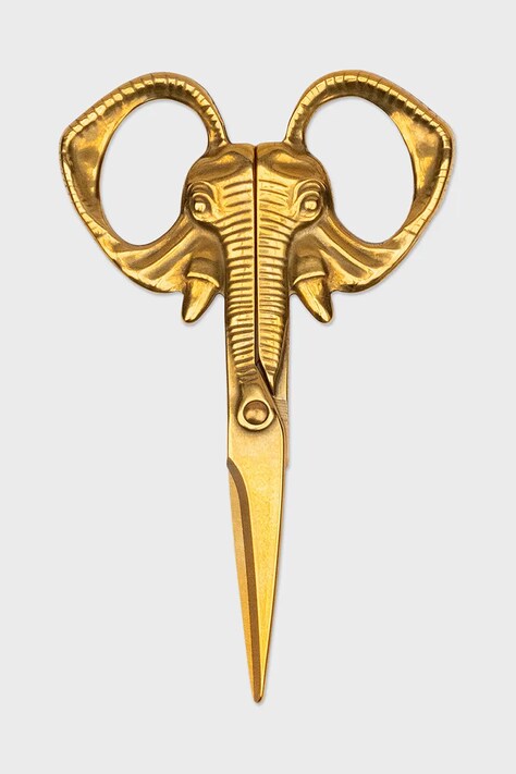 Luckies of London nożyczki Elephant 12,5 cm kolor żółty