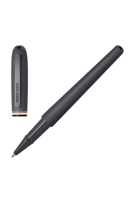 BOSS długopis kulkowy Contour Iconic 13,5 cm kolor szary