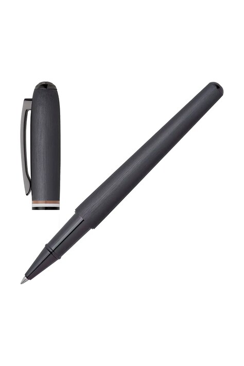 BOSS długopis kulkowy Contour Iconic 13,5 cm kolor szary