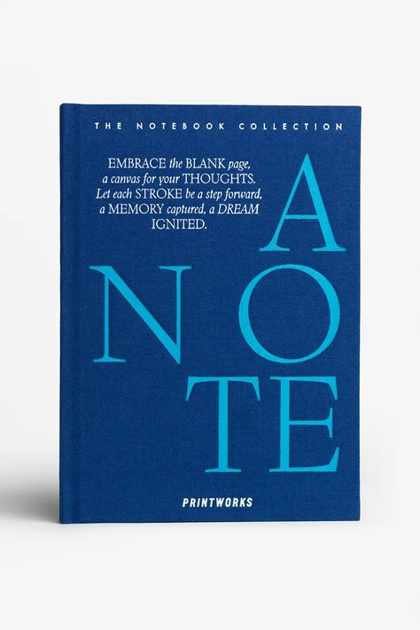 Printworks notatnik Just a Note 15 x 21 cm kolor granatowy PW00714