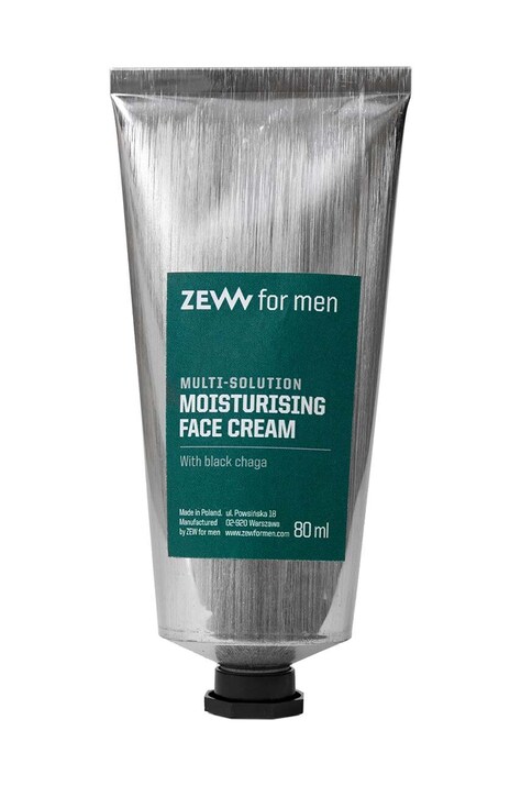 Ενυδατική κρέμα προσώπου ZEW for men με μαύρη πλήμνη 80 ml