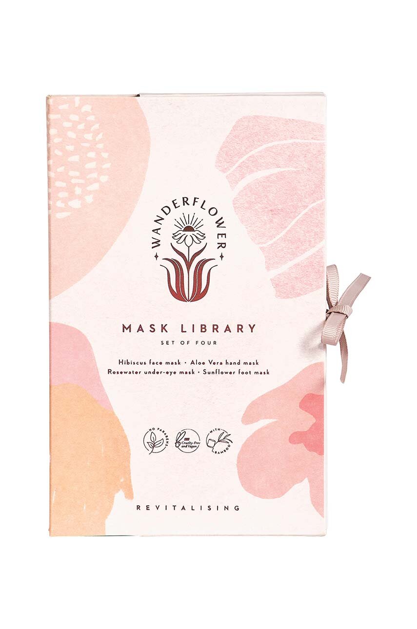 Komplet mask Wanderflower Sheet Mask Set 4-pack