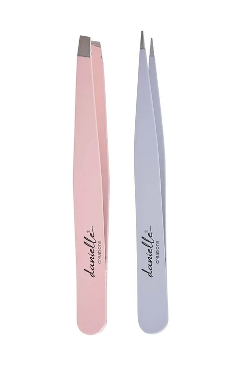 Komplet pincet Danielle Beauty Pastel Tweezer Duo 2-pack
