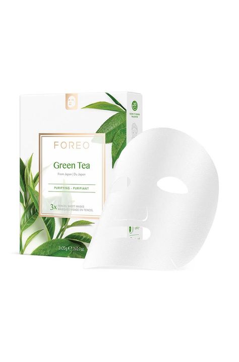 Шийт маска за облекчаване на възпаленията за смесена кожа FOREO Farm To Face Sheet Mask (3 броя)