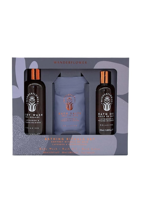 Komplet kopalnih izdelkov Wanderflower Bath Set