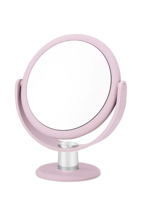 Огледало за баня The Vintage Cosmetics Company Pink Soft Touch Vanity