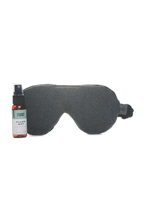 Комплект маска за очи и спрей за стая Cedar & Sage Eye Mask and Sleep Spray Gift Lavender