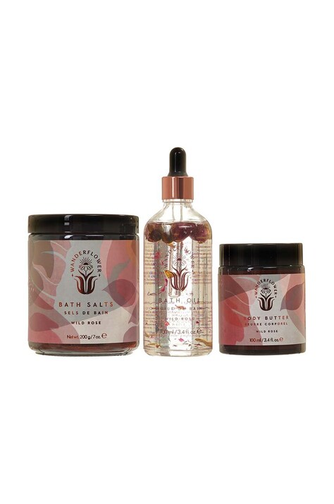 Комплект за баня Wanderflower Time to Unwind Set (3 броя)