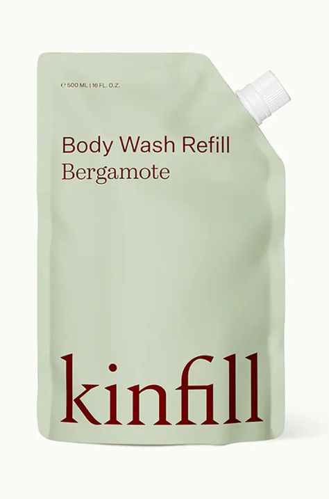 Дозаправка гелю для душу Kinfill Bergamote 500 ml