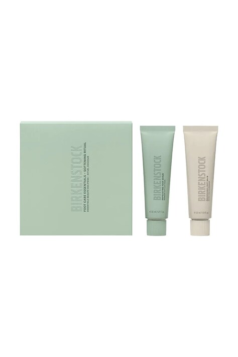 Birkenstock exfoliant revitalizant pentru picioare și loțiune hrănitoare pentru picioare Foot Care Essentials 2 x 30 ml