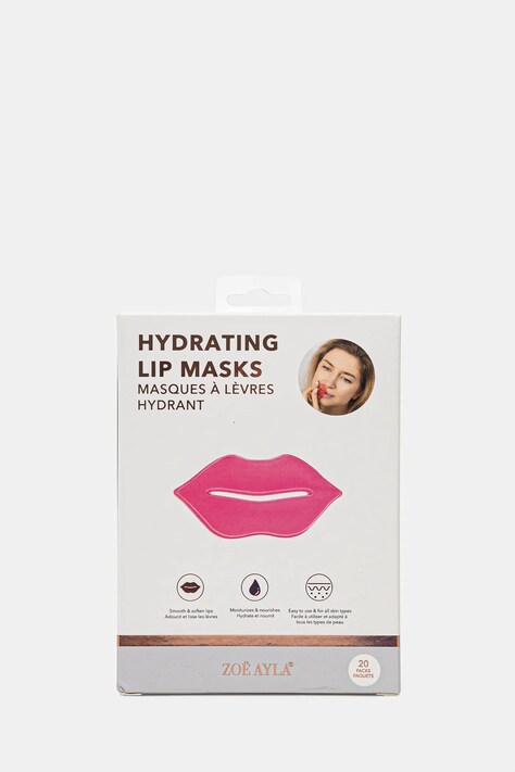 Маска для губ Zoë Ayla Hydrating Lip Mask 20 шт. цвет розовый
