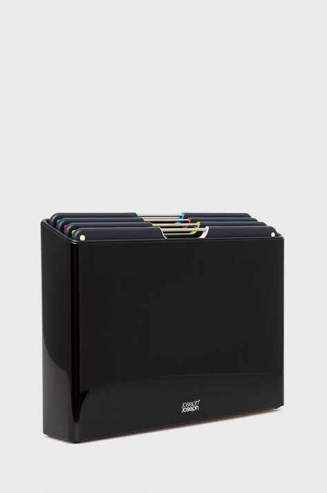 Joseph Joseph Комплект дъски за рязане с органайзер Carbon Folio Steel (5 броя)