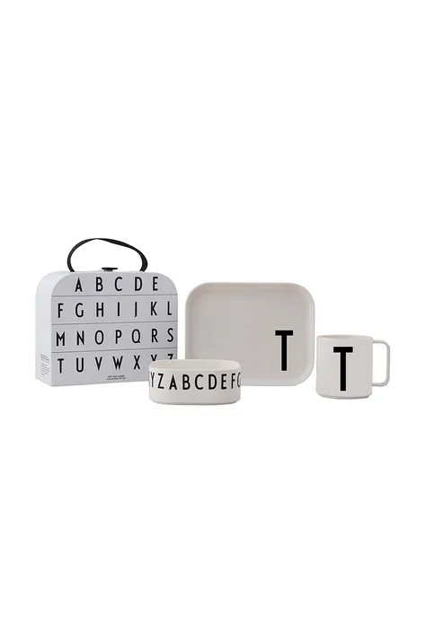 Παιδικό σετ πρωινού Design Letters Classics in a suitcase T