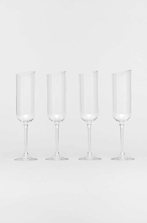 Комплект чаши за шампанско Villeroy & Boch NewMoon (4 броя)