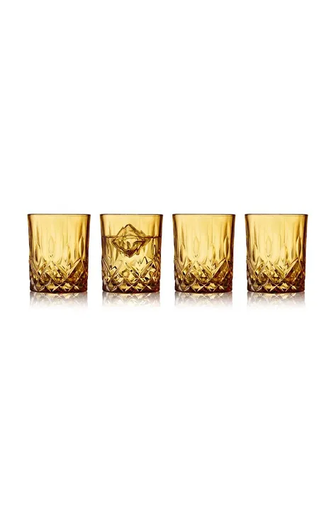Комплект чаши за уиски Lyngby Sorrento (4 броя)