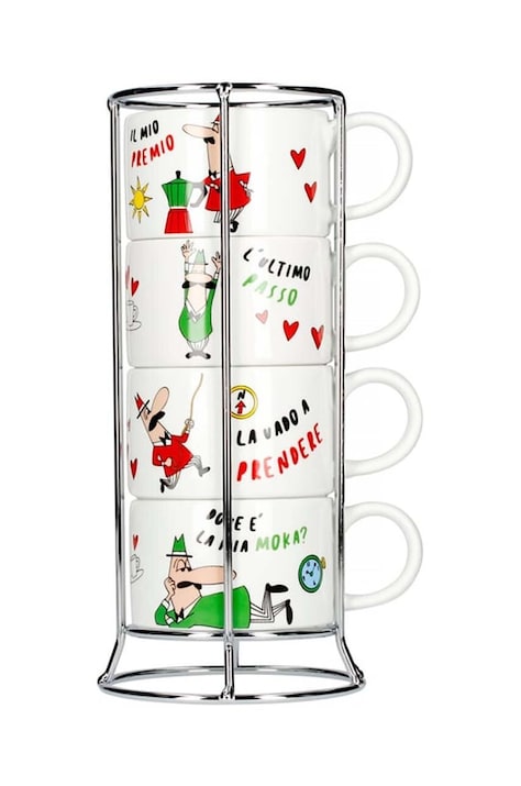 Set šalica sa držačem Bialetti