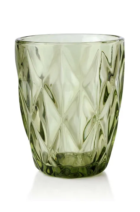 Набір склянок Affek Design Elise Green 250 ml 6-pack
