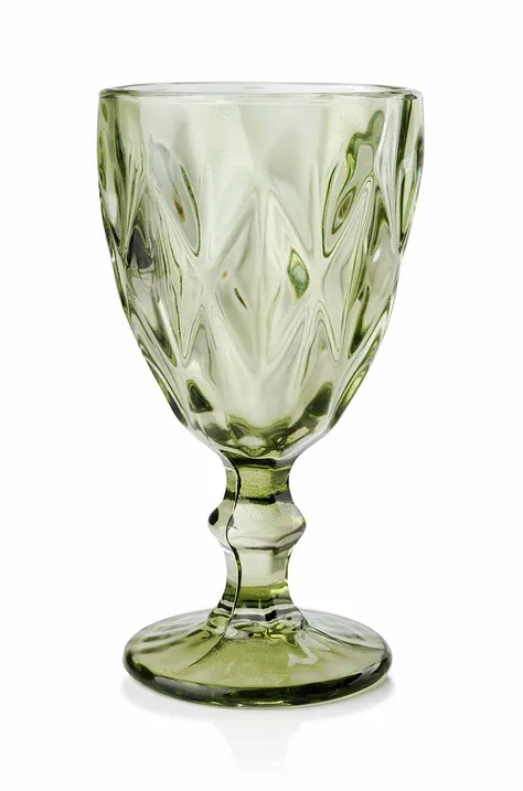 Set čaša Affek Design Elise Green 250 ml