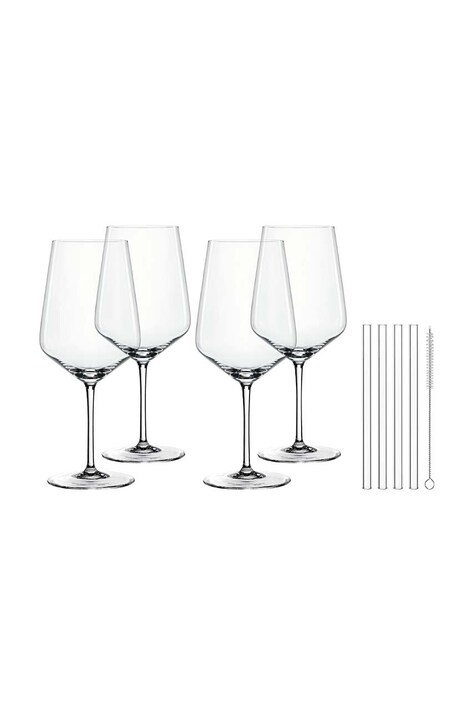 Σετ ποτηριών κοκτέιλ με καλαμάκια Nachtmann Coctail Spritz 4-pack