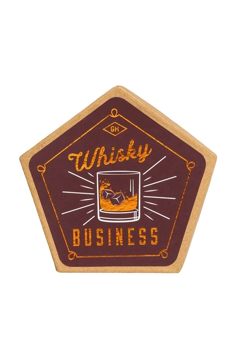 Gentlemen's Hardware mousepad Whisky 4-pack