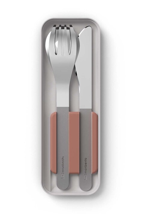 Σετ μαχαιροπήρουνων σε θήκη Monbento Slim Nest 3-pack