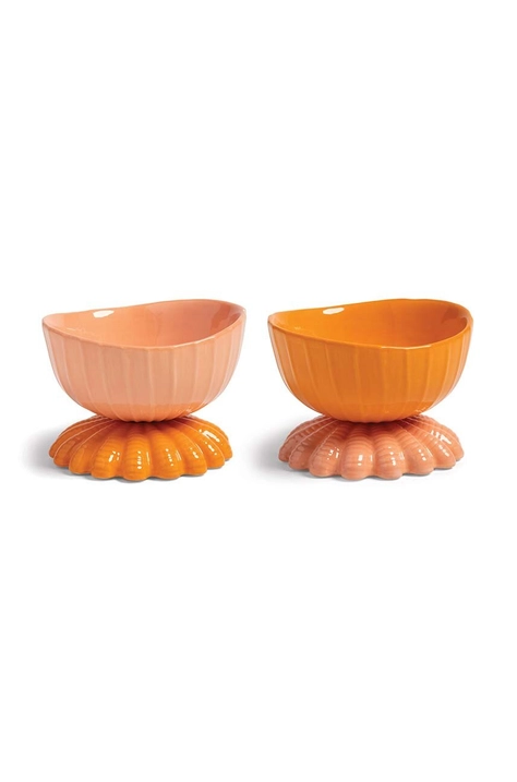 Zdjelica &k amsterdam Coupe Clam Orange 2-pack