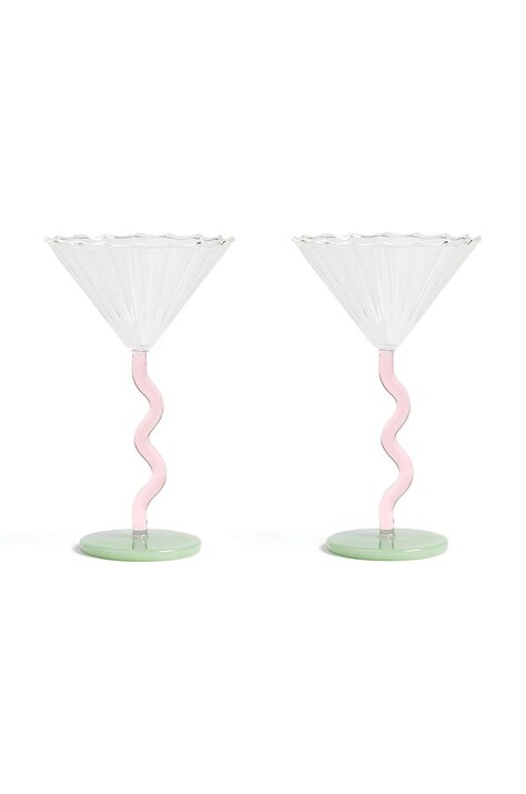 Набор бокалов &k amsterdam Coupe Curve Set 2 шт
