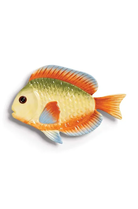 &k amsterdam farfurie Plate Fish Rainbow