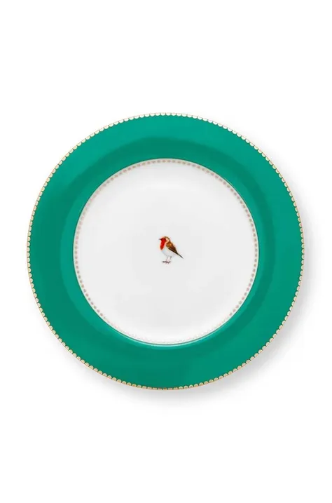 Набор тарелок Pip Studio Love Birds Emerald 6 шт