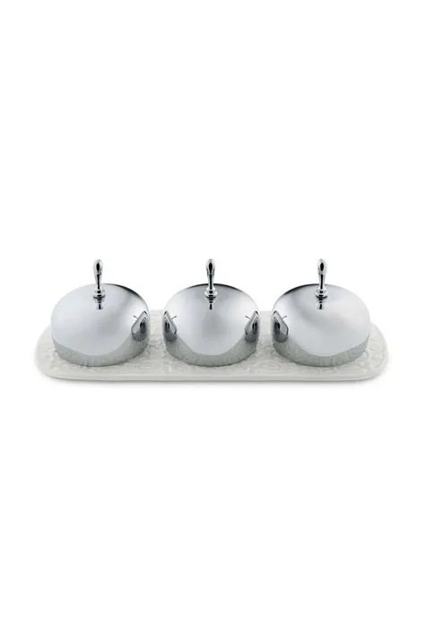 Sada servírovacích misek s podšálkem Alessi Dressed 3-pack