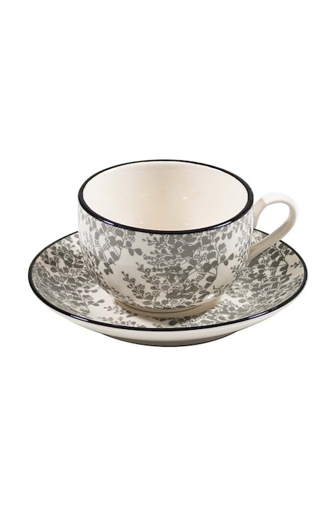 Zafferano tazzina con piattino Tue Tea pacco da 4