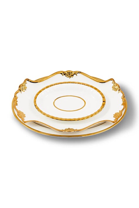 Набір тарілок POLSPOTTEN Golden Finds 3-pack — фото 2