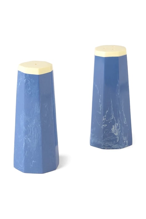 Calma House shaker de sare și piper Mango 3,3 x 8 cm culoarea bleumarin