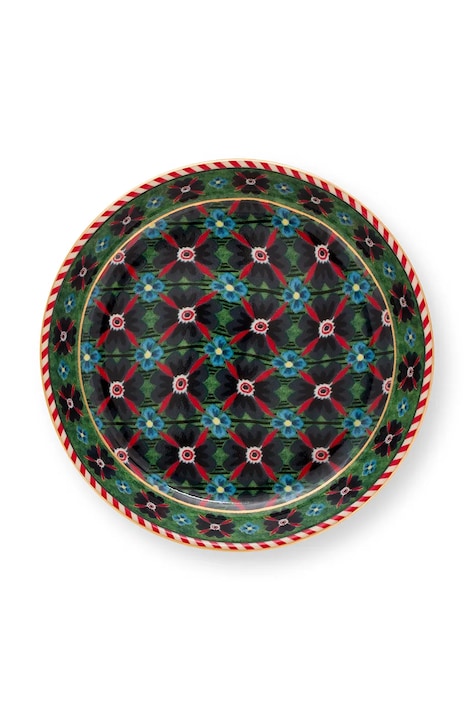 Pip Studio csészealj készlet Clover Green 6 db