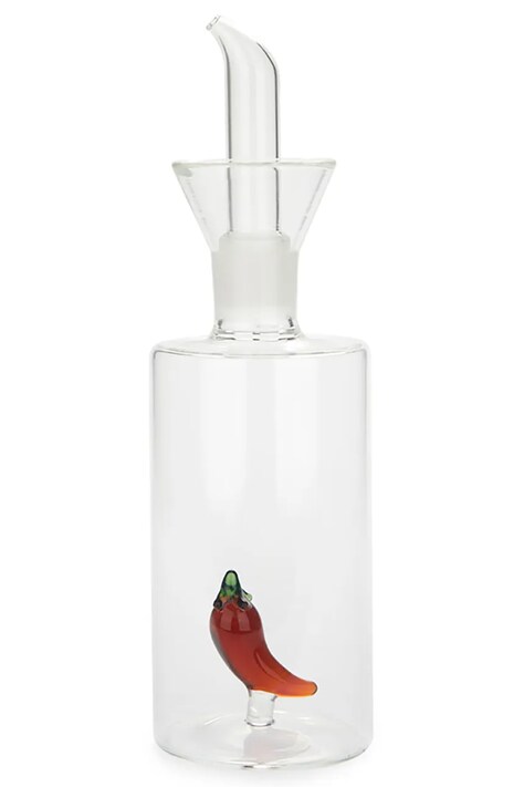 Dávkovač oleje Balvi Chilli 350 ml průhledná barva