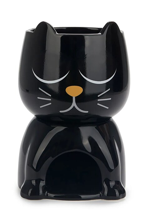 Подогреватель для шоколада Balvi Wake Cat 400 ml цвет чёрный