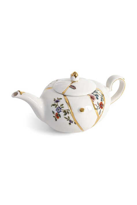 Seletti dzbanek do herbaty Kintsugi 26 cm kolor multicolor