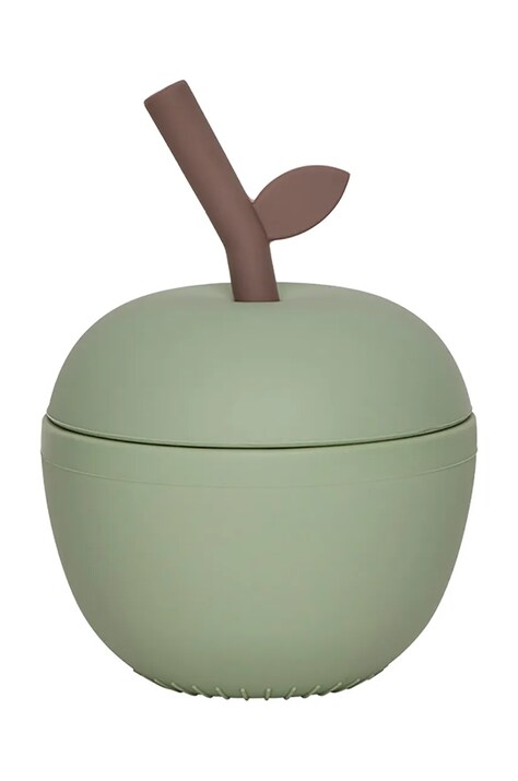 OYOY cană cu capac Apple Cup
