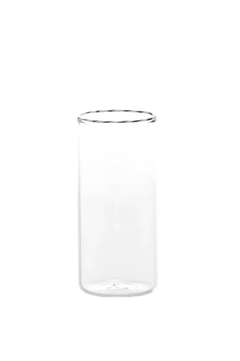 Zafferano set de pahare Intrecci Highball 420 ml 6-pack culoarea alb