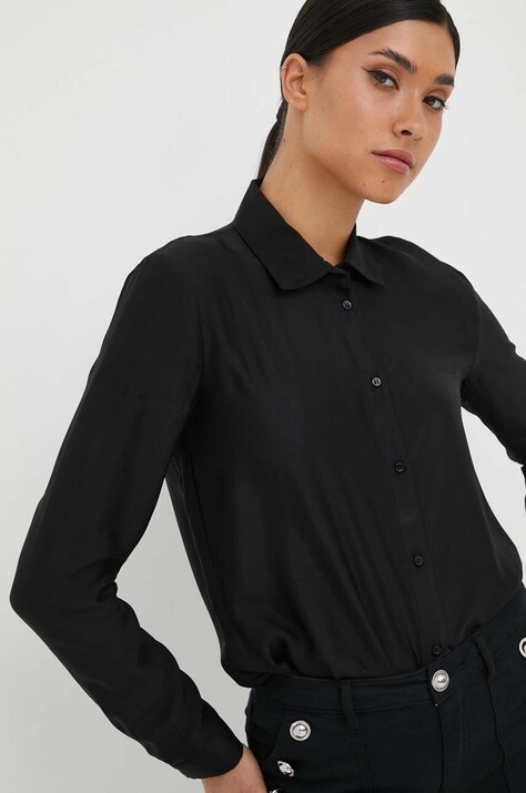 Сорочка Armani Exchange — AA00-KDD065, чорний — фото 4