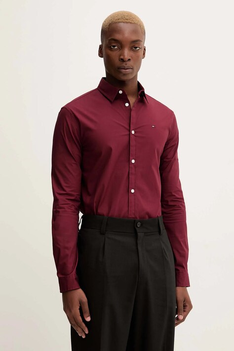 Tommy Jeans ing galléros, sötétkék, slim, DM0DM04405