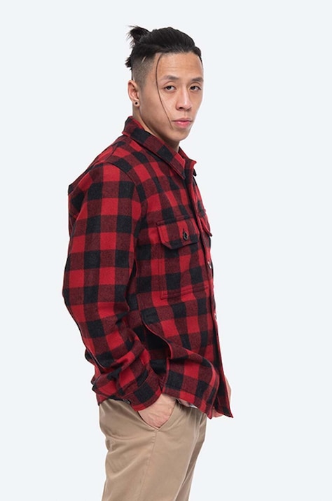 Norse Projects wool shirt Kyle black color