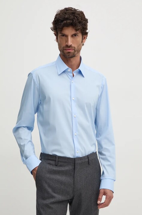 BOSS camasa barbati, cu guler clasic, regular, 50473265
